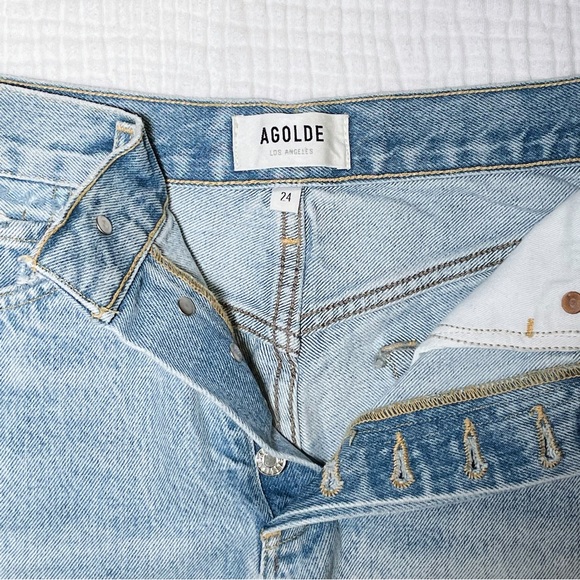 AGOLDE Parker Cutoff Shorts | Swapmeet | 24 - Picture 3 of 6